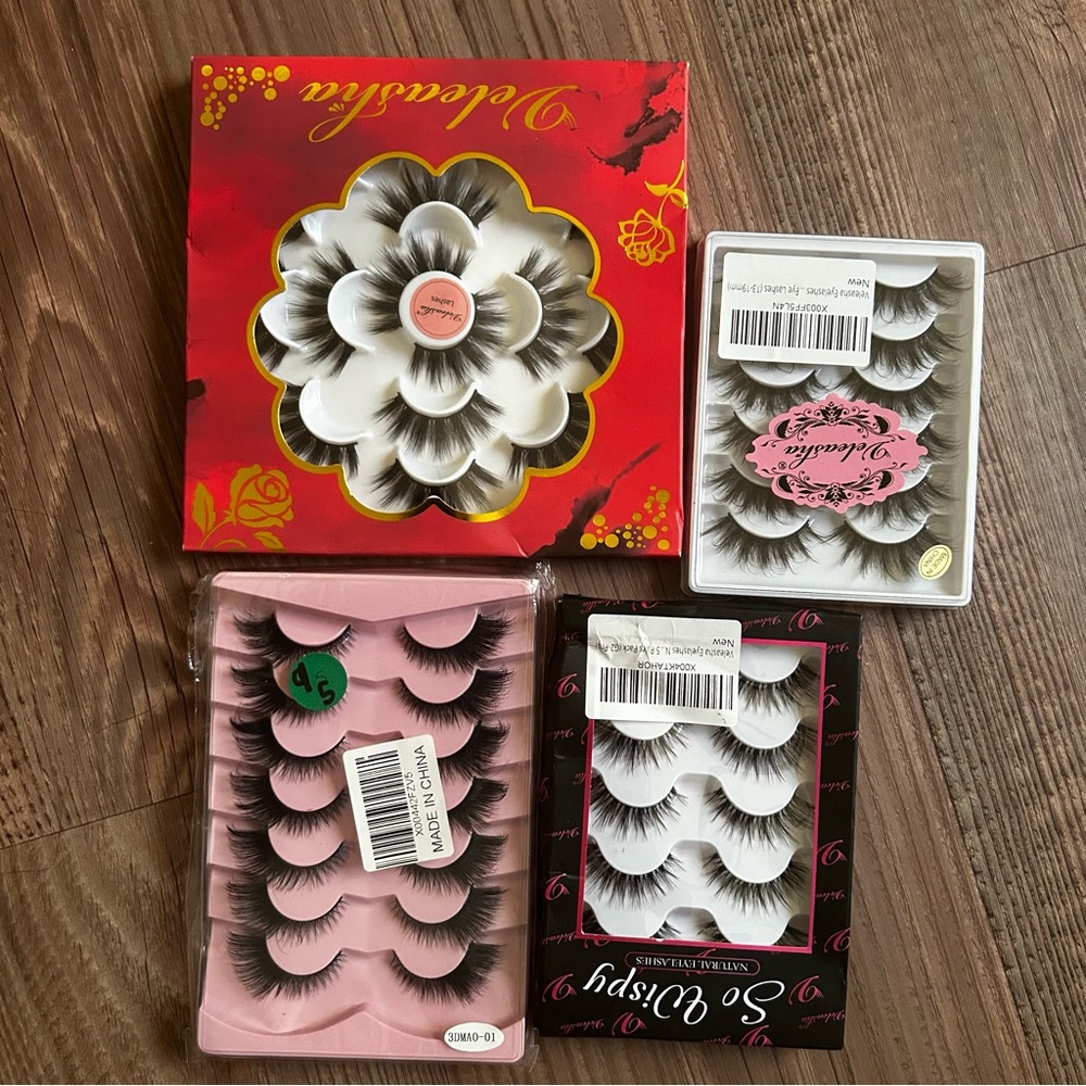 Assorted False Eyelash Bundle